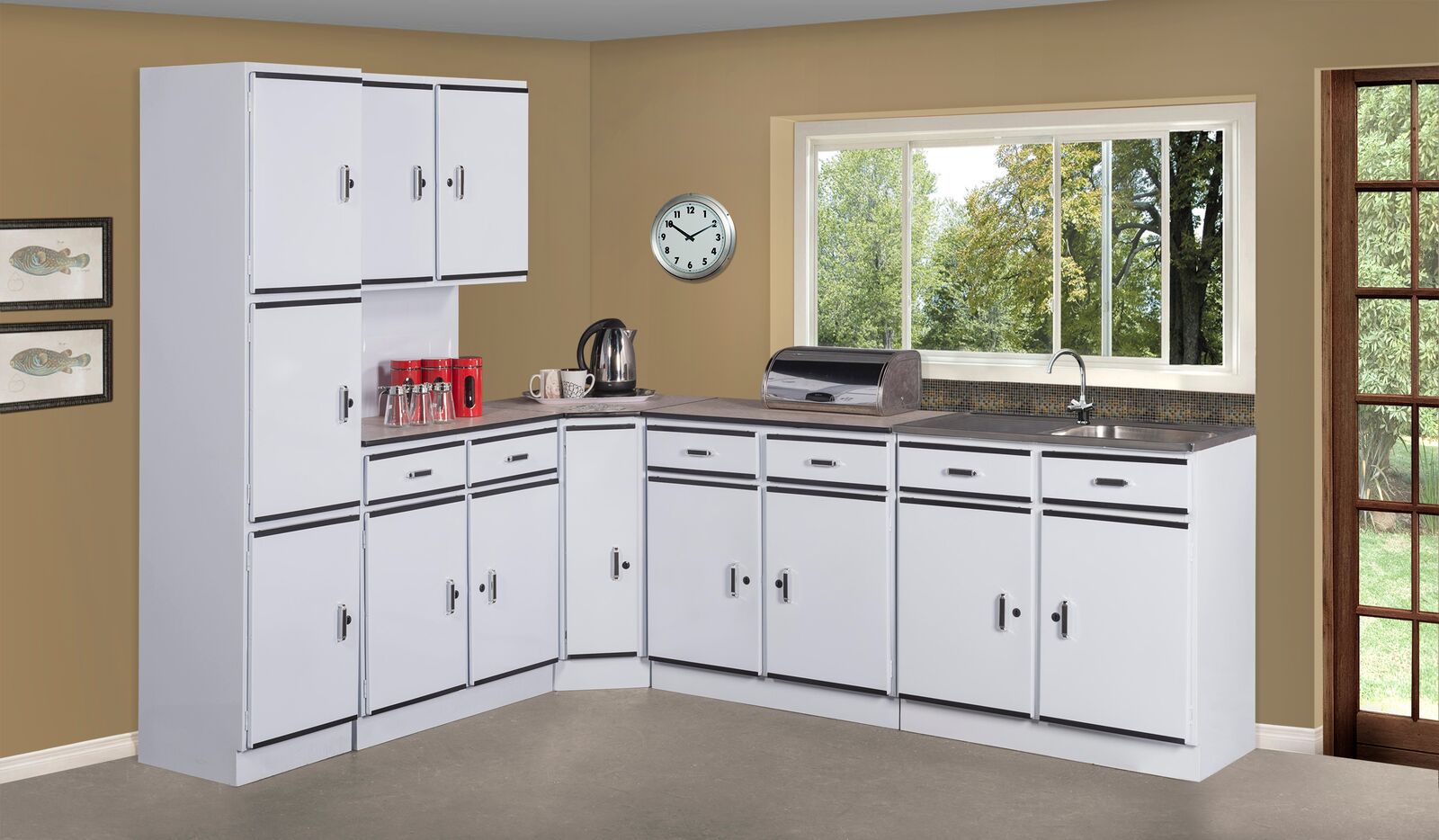 5 Piece Angela Black Kitchen Scheme